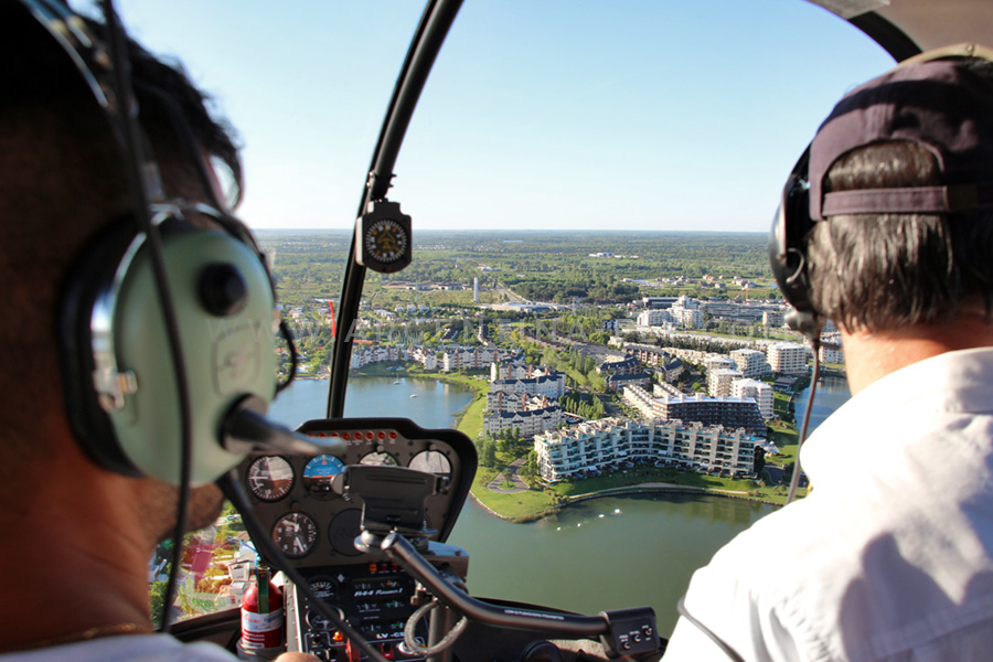 Helicopter tour