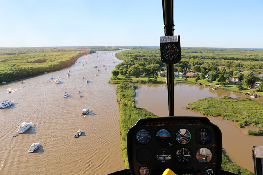 Vuelo bautismo helicptero