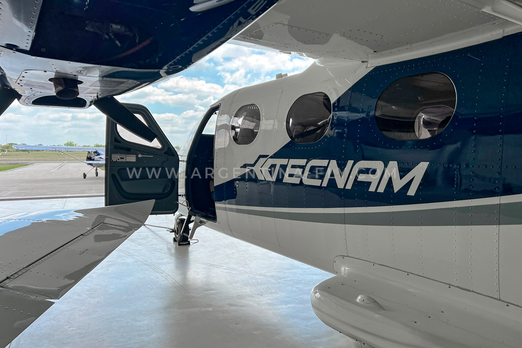 Tecnam P2012 Traveller � avi�o charter na Argentina
