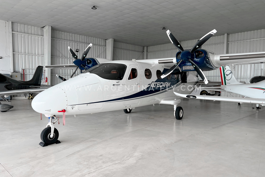 Charter Tecnam P2012 Traveller � aeronave para 9 passageiros